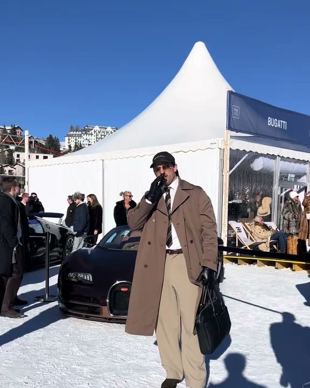 Daniel Paniagua couvrant The ICE St. Moritz 2026